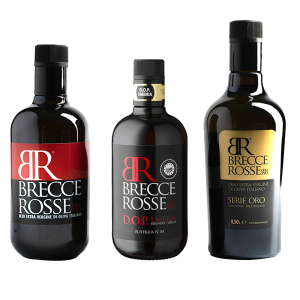 Brecce Rosse Olio EVO 3 bottiglie (Brecce Rosse, D.O.P, Serie Oro)
