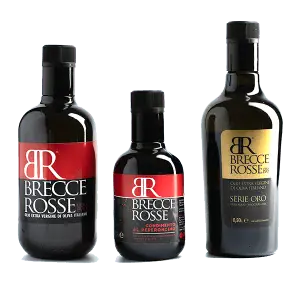 Brecce Rosse Olio EVO, Serie Oro, Brecce Rosse condimento al Peperoncino