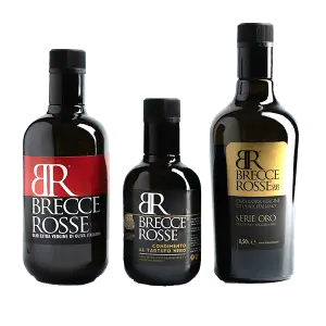 Brecce Rosse Olio EVO, Serie Oro, Brecce Rosse condimento al Tartufo Nero