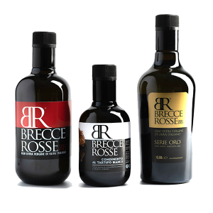 Brecce Rosse Olio EVO, Serie Oro , Brecce Rosse condimento al Tartufo Bianco