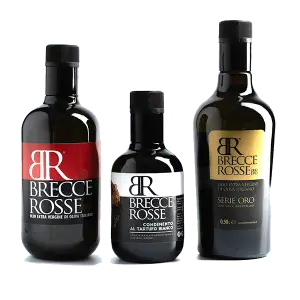 Brecce Rosse Olio EVO, Serie Oro , Brecce Rosse condimento al Tartufo Bianco